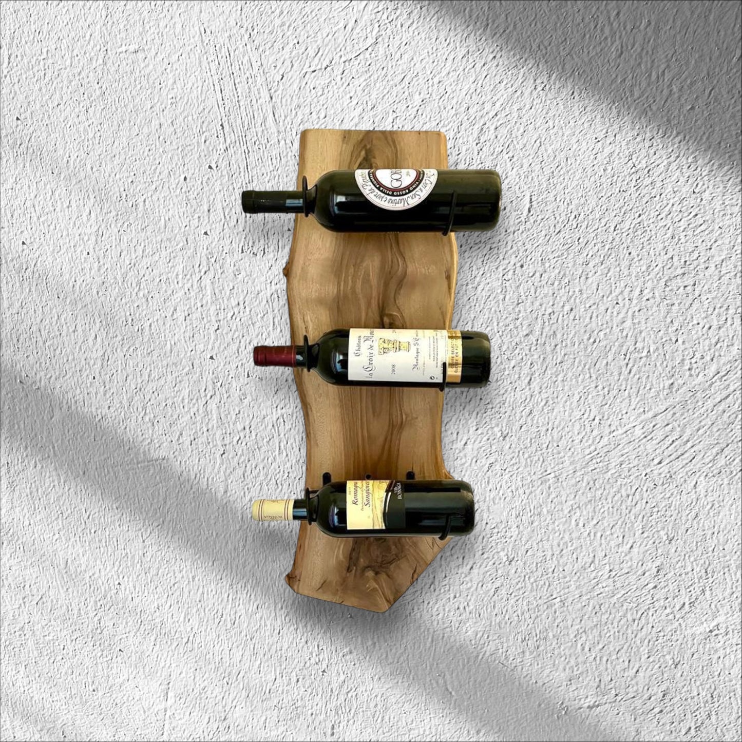 Wooden bottle holder G