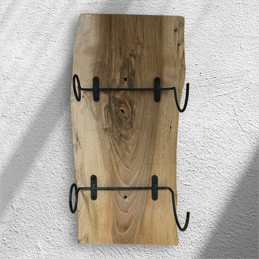 Wooden bottle holder B 